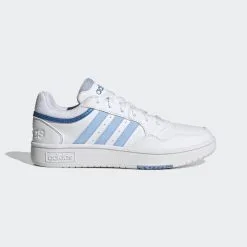 Zapatilla Hoops 3.0 Adidas Mujer Blanco