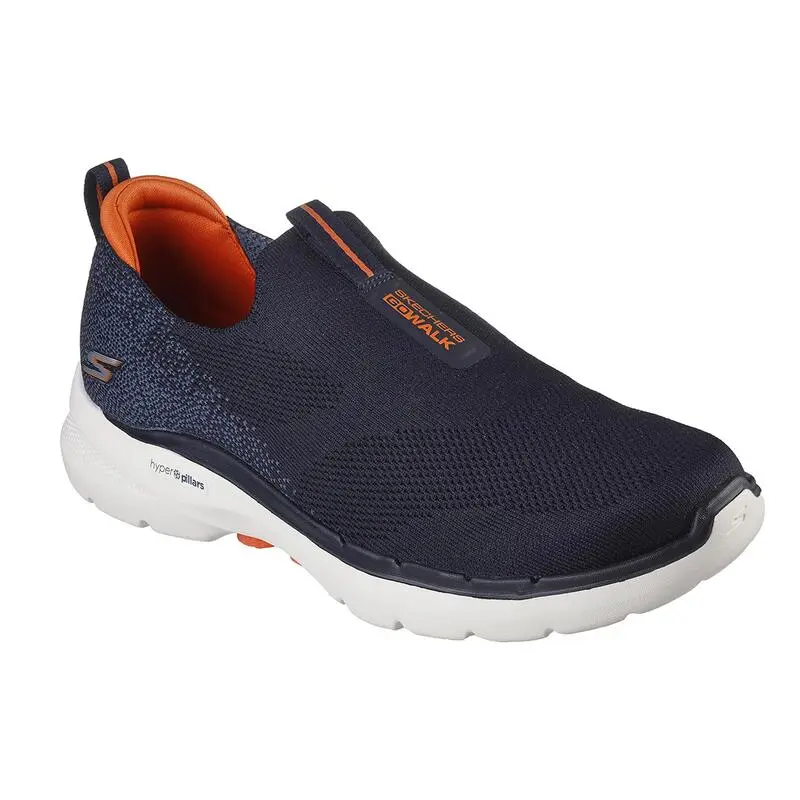 Zapatillas Caminar Hombre SKECHERS Go Walk 6 Negro - Imagen 2