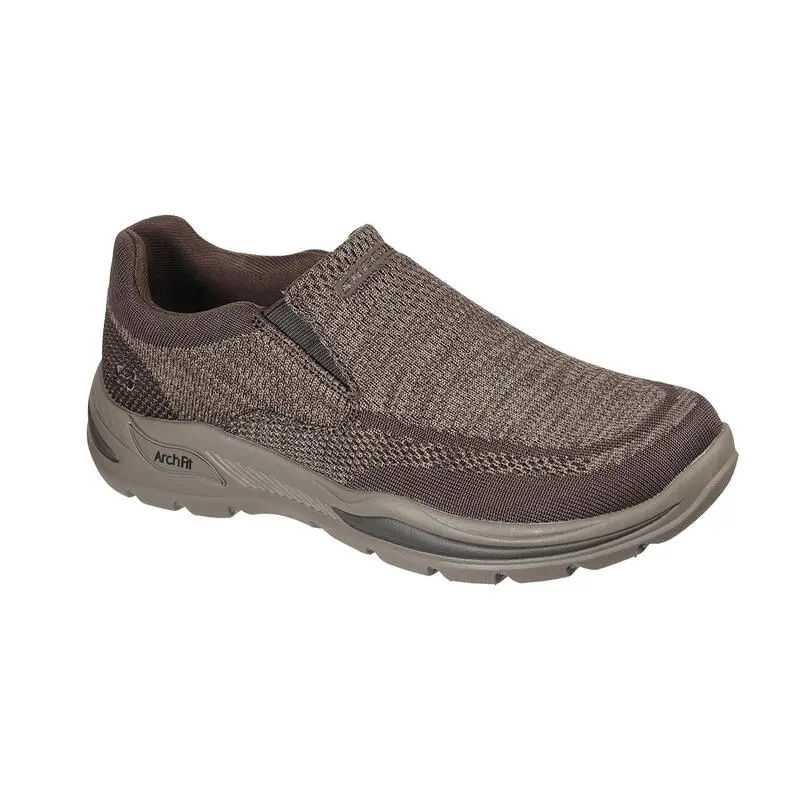 Zapatillas Caminar Hombre SKECHERS Motley-Vaseo Marrón - Imagen 2