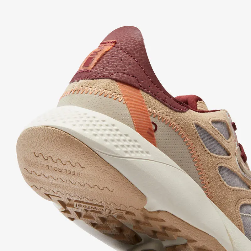 Newfeel Zapatillas Caminar Mujer Actiwalk 500 Gris Naranja - Imagen 5