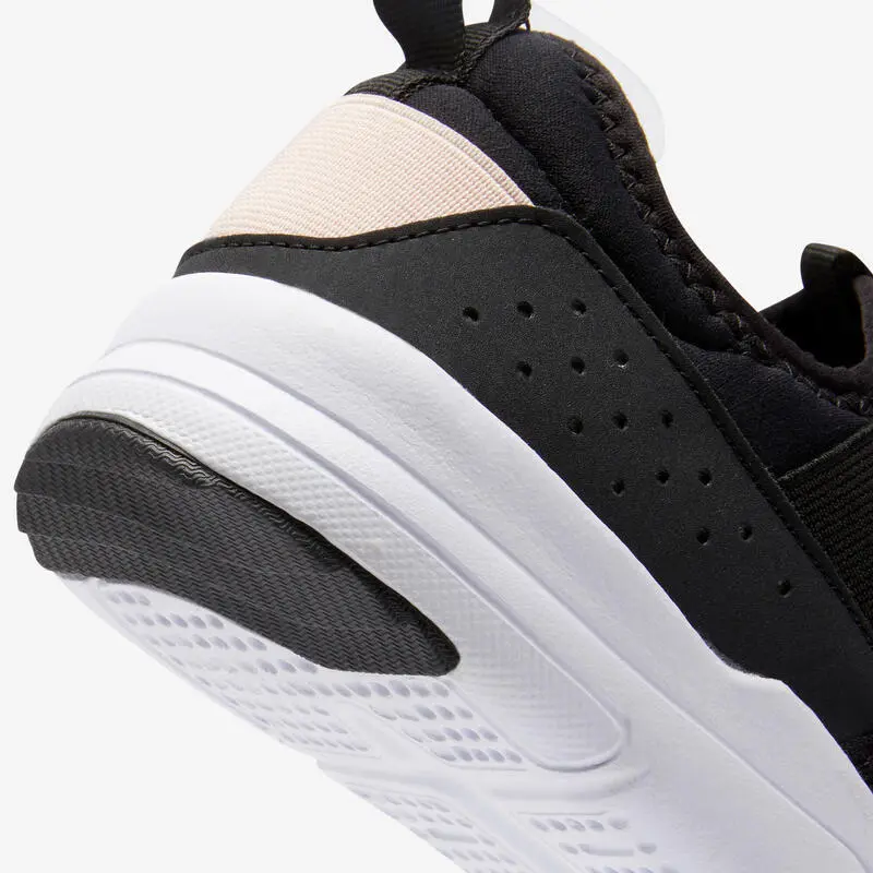 Newfeel Zapatillas Caminar Mujer PW 160 Slip On Negro - Imagen 4