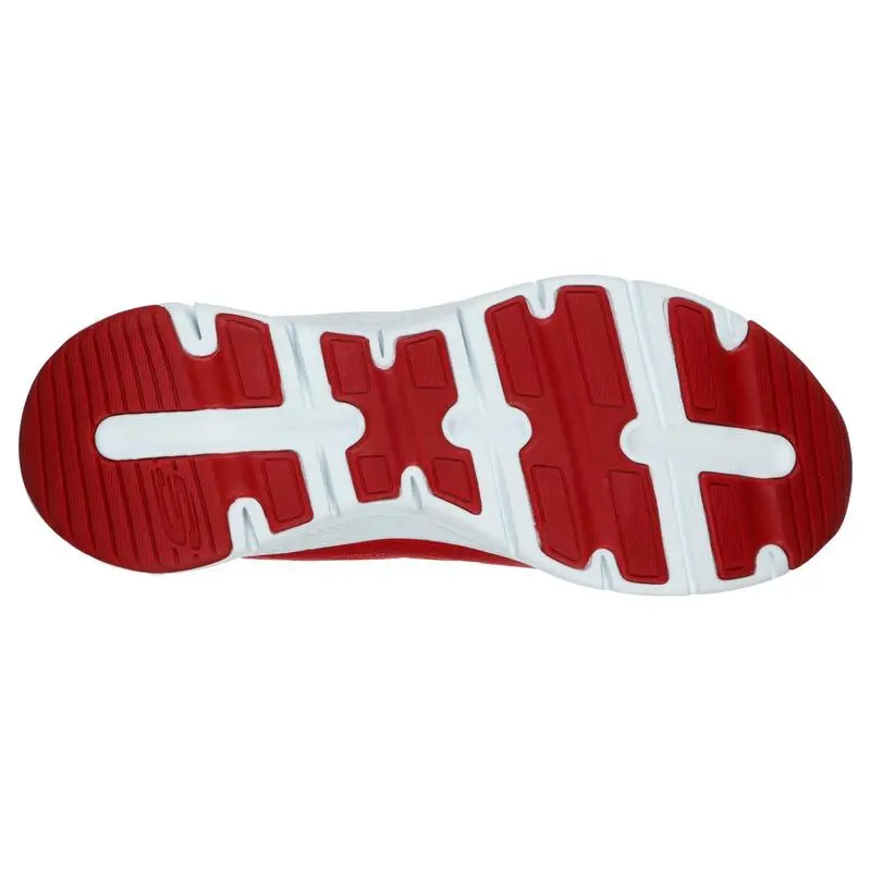 Zapatillas Caminar Mujer Skechers Arch Fit Cool Oasis Rojo - Imagen 4