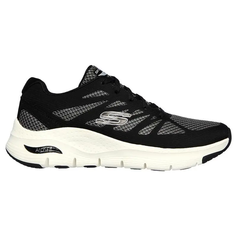 Zapatillas Caminar Mujer SKECHERS Arch Fit Vivid Memory Negro