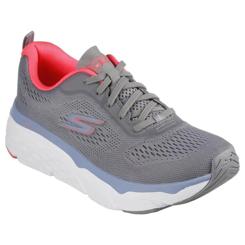 Zapatillas Caminar Mujer Skechers Max Cushioning Elite Gris - Imagen 2