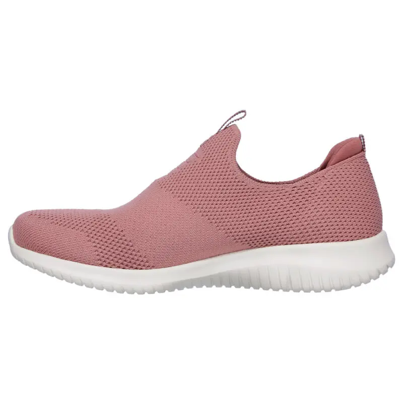 Zapatillas Caminar Mujer Skechers Slip On Ultra Flex Rosa - Imagen 3