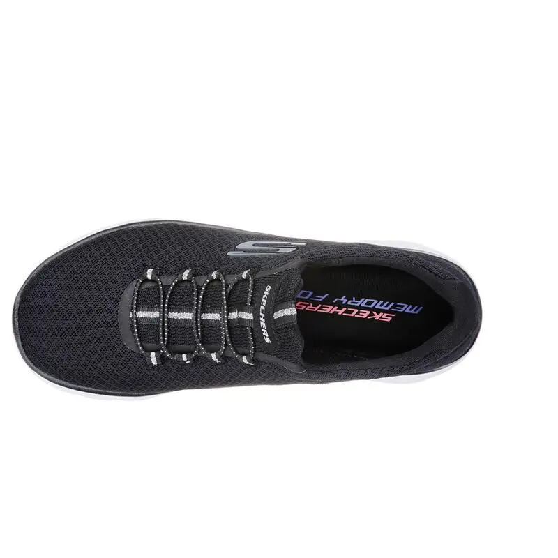 Zapatillas Caminar Mujer SKECHERS Summits Negro - Imagen 3