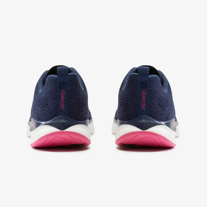 Zapatillas Caminar Mujer Skechers Ultra Groove Azul - Imagen 3