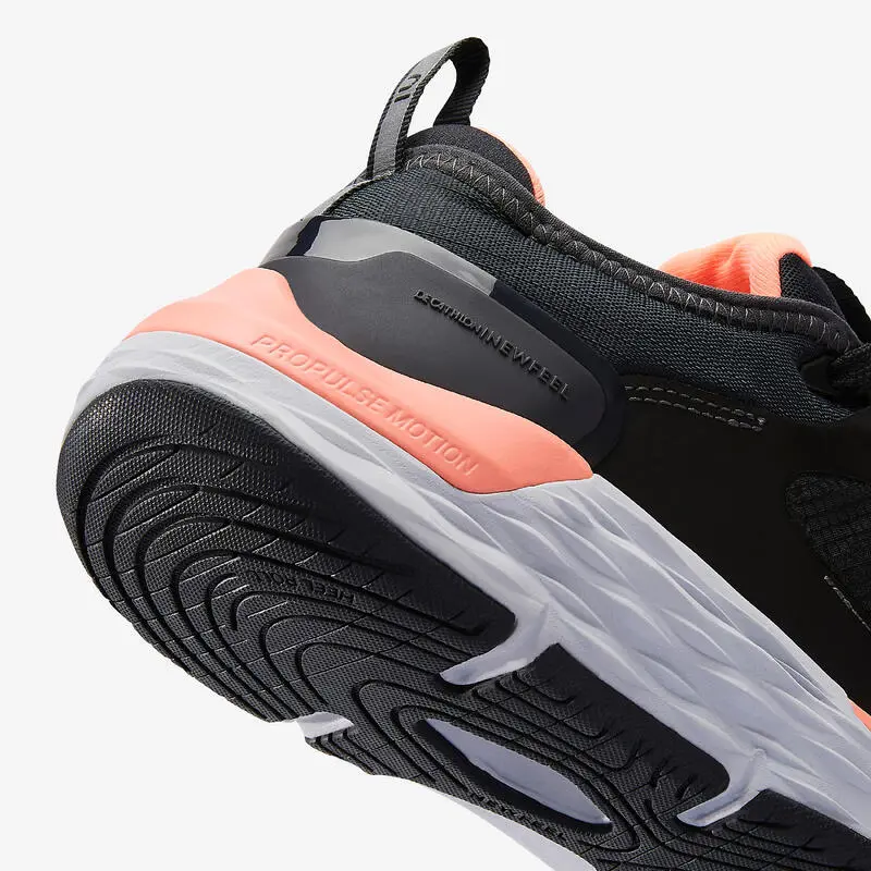 Newfeel Zapatillas Caminar Mujer Sportwalk Negro - Imagen 5