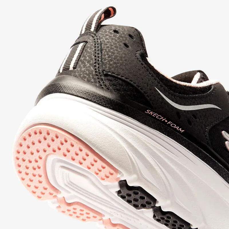Zapatillas Caminar Skechers Mujer D'LUX Walker Negro - Imagen 5