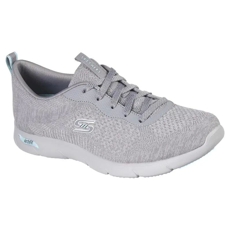 Zapatillas Caminar Unisex Skechers Arch FitRefine Gris - Imagen 2