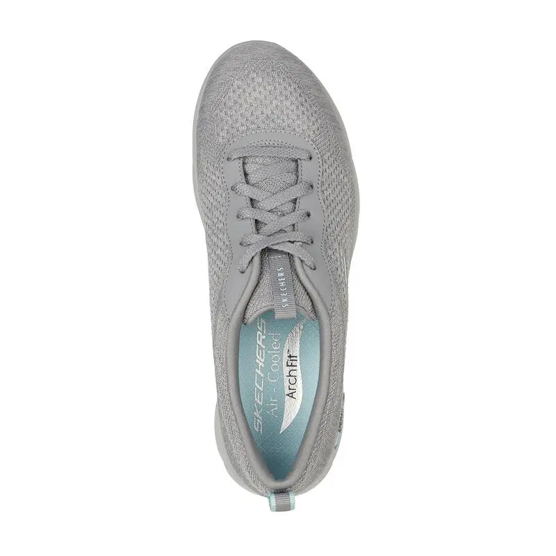 Zapatillas Caminar Unisex Skechers Arch FitRefine Gris - Imagen 3