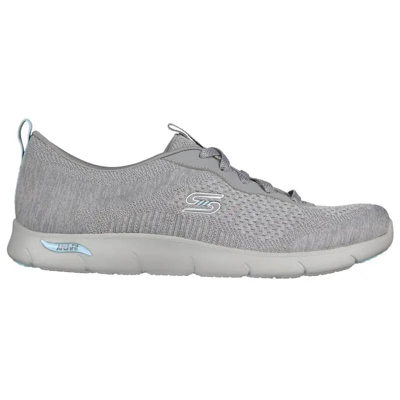 Zapatillas Caminar Unisex Skechers Arch FitRefine Gris