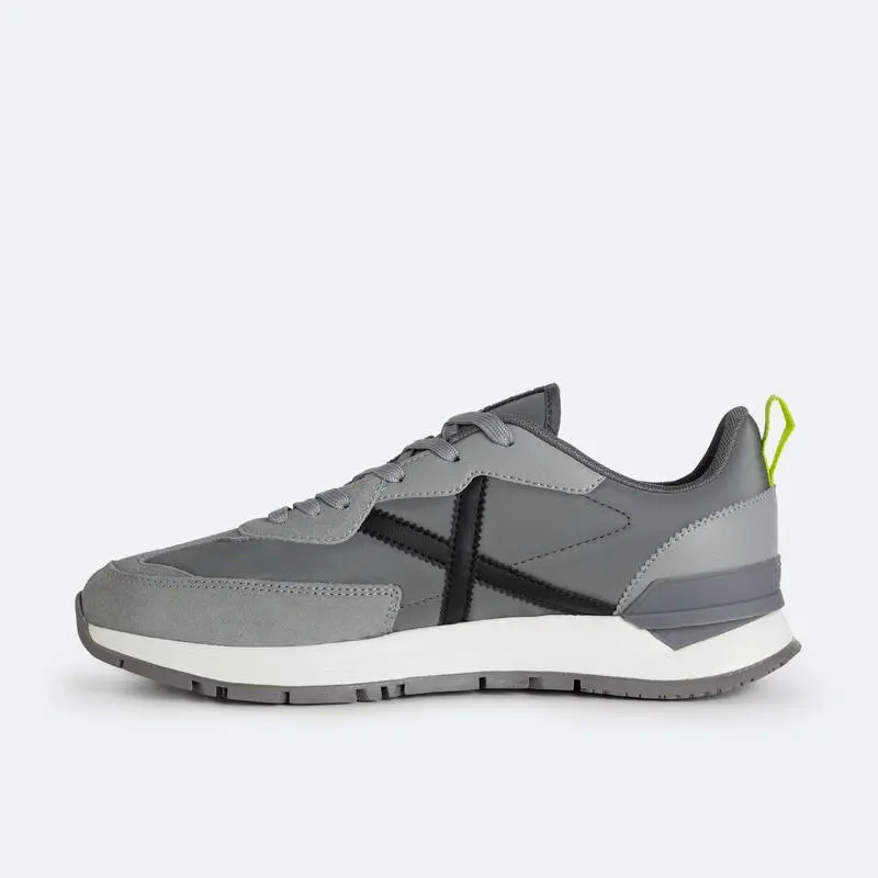 Zapatillas Casual MUNICH Versatile Hombre Gris - Imagen 2