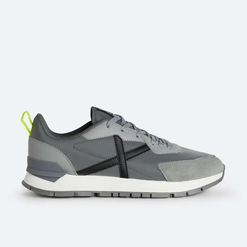 Zapatillas Casual MUNICH Versatile Hombre Gris