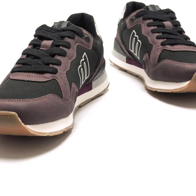 Zapatillas De Caminar Para Hombre Mtng Joggo En Color Negro - Imagen 5