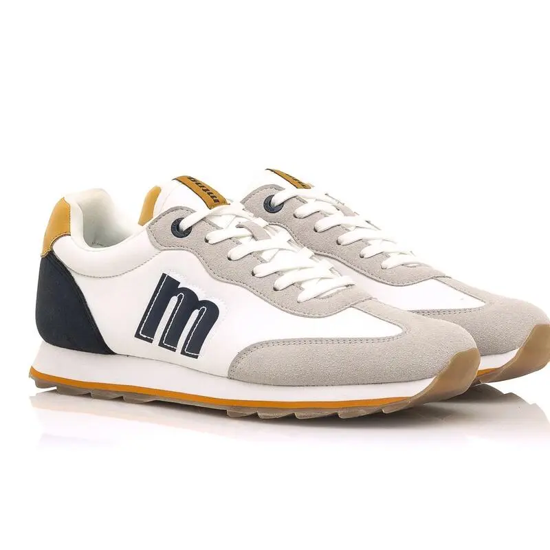 Zapatillas De Caminar Para Hombre Mtng Sai En Color Blanco - Imagen 2