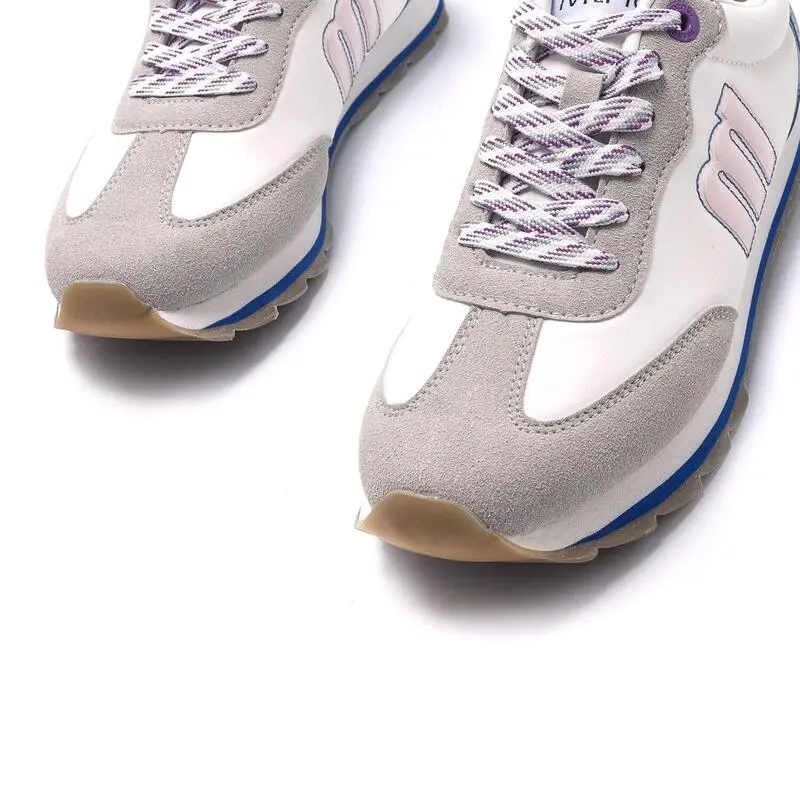 Zapatillas De Caminar Para Mujer Mtng Sai En Color Blanco - Imagen 3