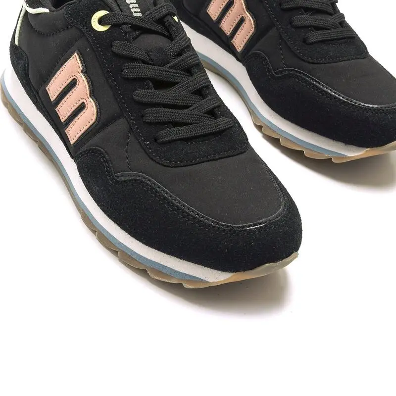 Zapatillas De Caminar Para Mujer Mtng Sai En Color Negro - Imagen 5