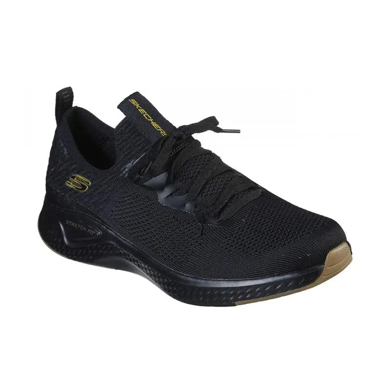 Zapatillas Deportivas Transpirables Hombre SKECHERS Solar Fuse Negro - Imagen 2