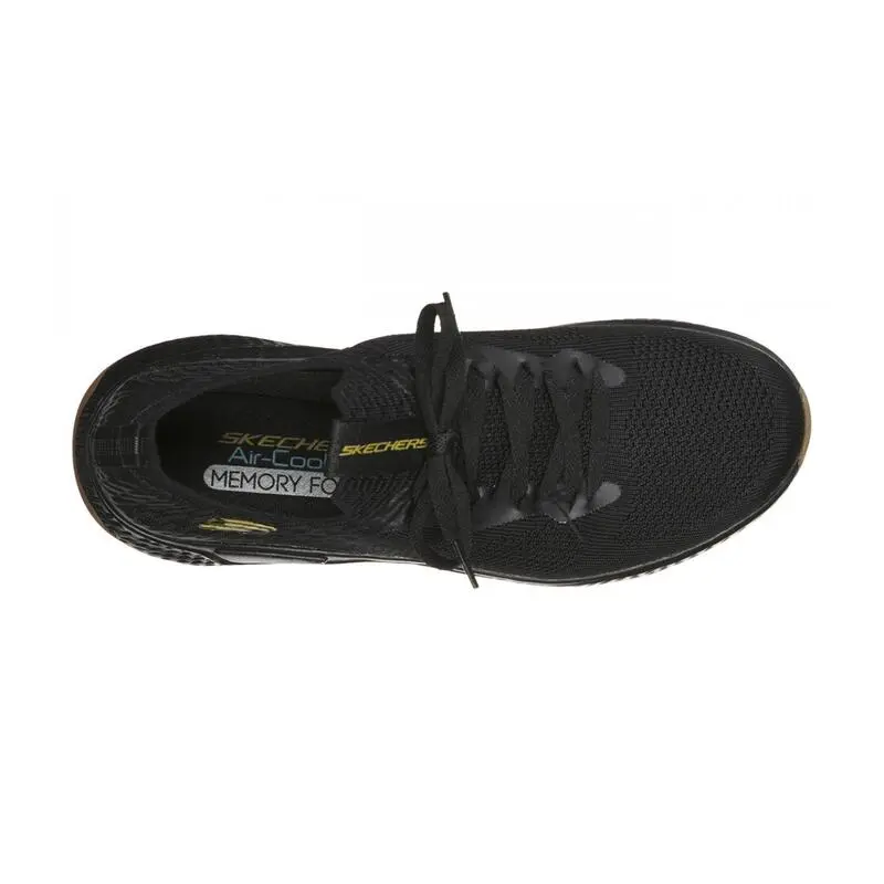 Zapatillas Deportivas Transpirables Hombre SKECHERS Solar Fuse Negro - Imagen 4