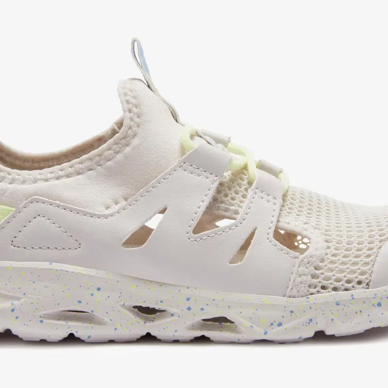 Decathlon Zapatillas Marcha Frescas Niños PW 500 Fresh Azul Beis - Imagen 3