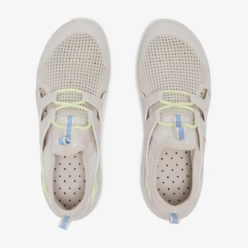 Decathlon Zapatillas Marcha Frescas Niños PW 500 Fresh Azul Beis - Imagen 5