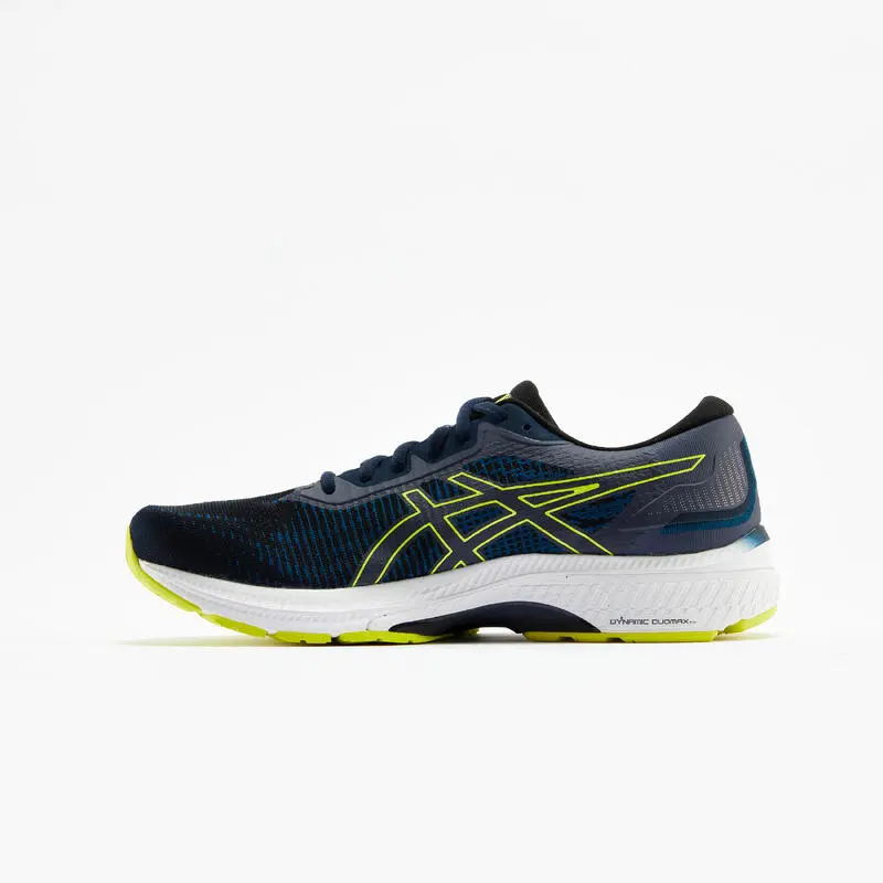 ZAPATILLAS RUNNING HOMBRE ASICS GEL SUPERION 5 NEGRO AZUL AMARILLO H - Imagen 3