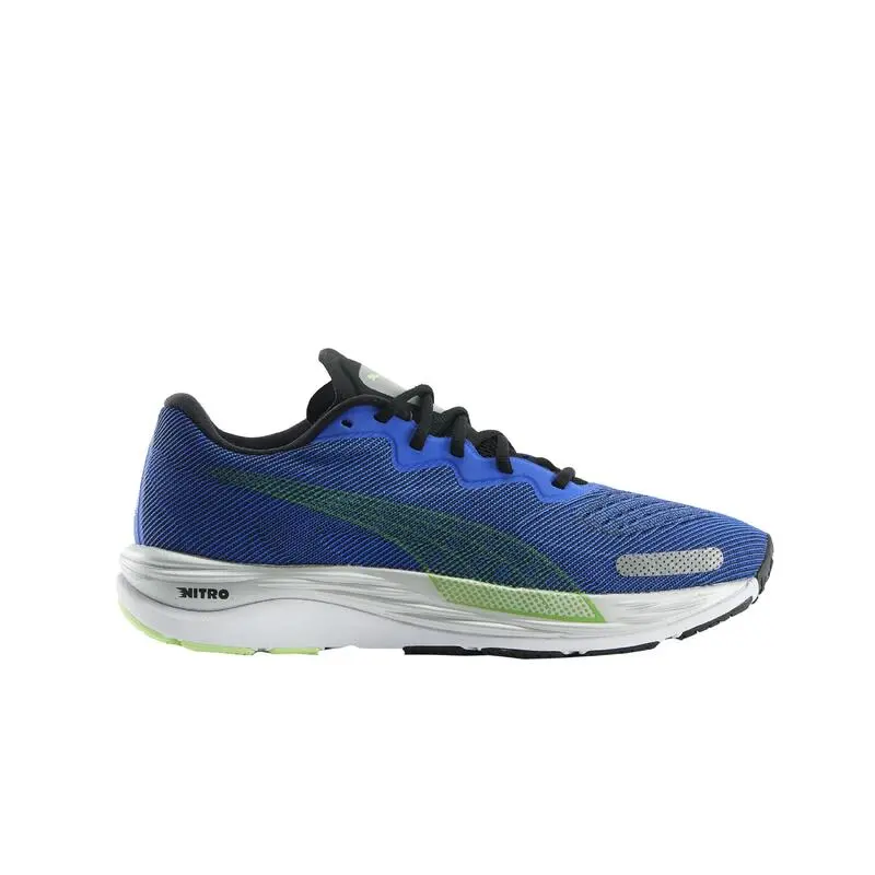Puma Zapatillas Running Hombre - Velocity Nitro 2 Azul Y Verde - Imagen 2