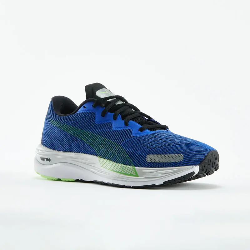 Puma Zapatillas Running Hombre - Velocity Nitro 2 Azul Y Verde - Imagen 3