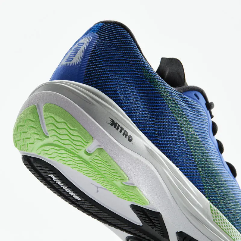 Puma Zapatillas Running Hombre - Velocity Nitro 2 Azul Y Verde - Imagen 5